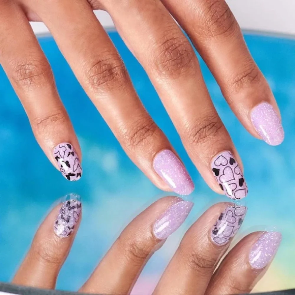 5/$25 color street nail wrap butterflies hearts for the cause ribbon awareness - Picture 1 of 6